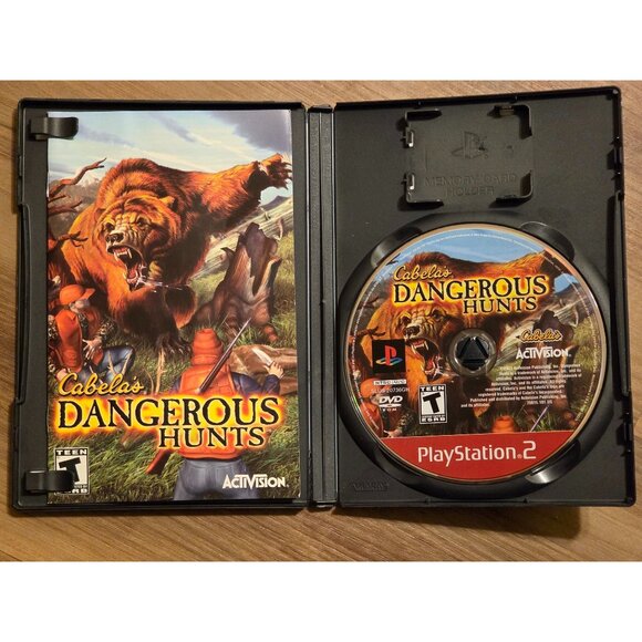 Cabela's Dangerous Hunts PS2 PlayStation 2 Hunting Game Complete With Manual - Picture 2 of 5